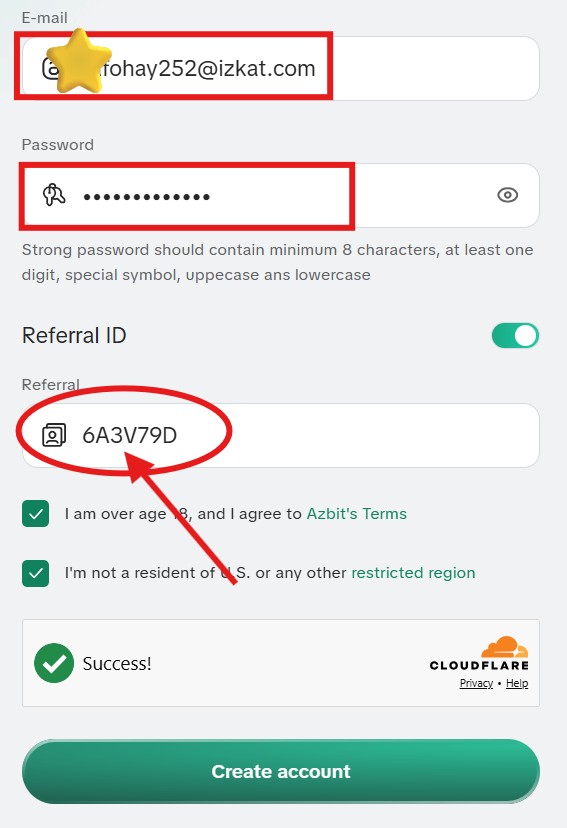 Azbit referral code - get up to 15% off on trading fees