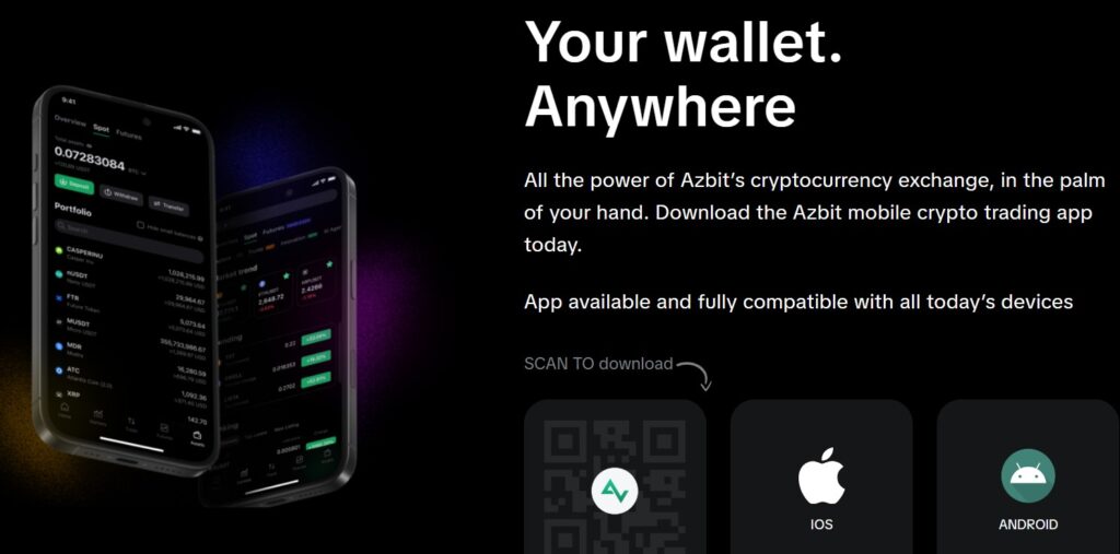 Azbit App – Trade Anytime, Anywhere