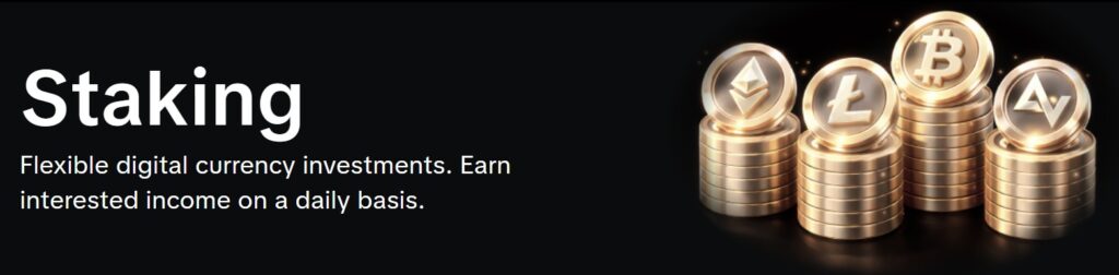 Flexible Digital Currency Investments (Staking)